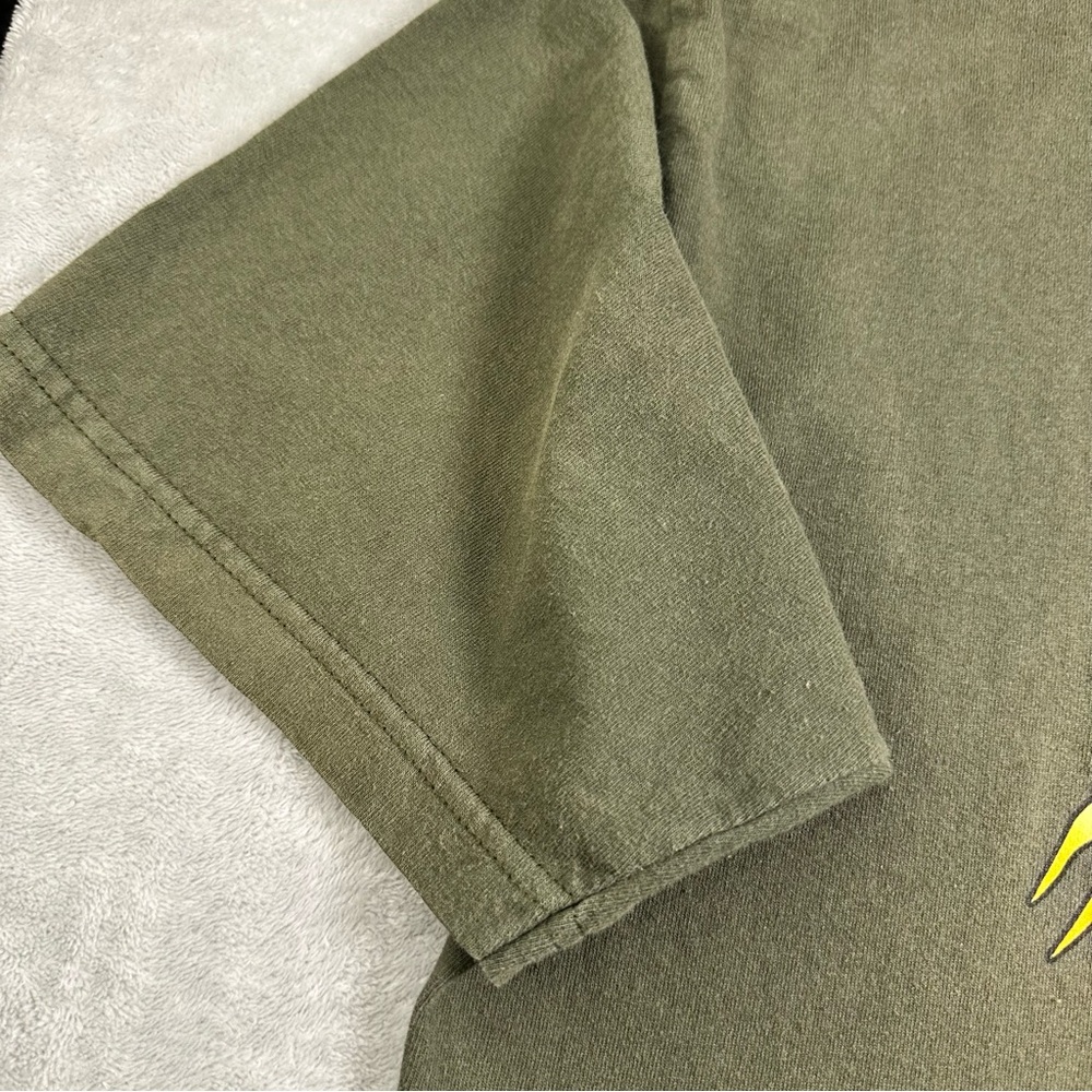 U.S. Army “This We’ll Defend” XL Green Military Tee Made in USA - Picture 13 of 13